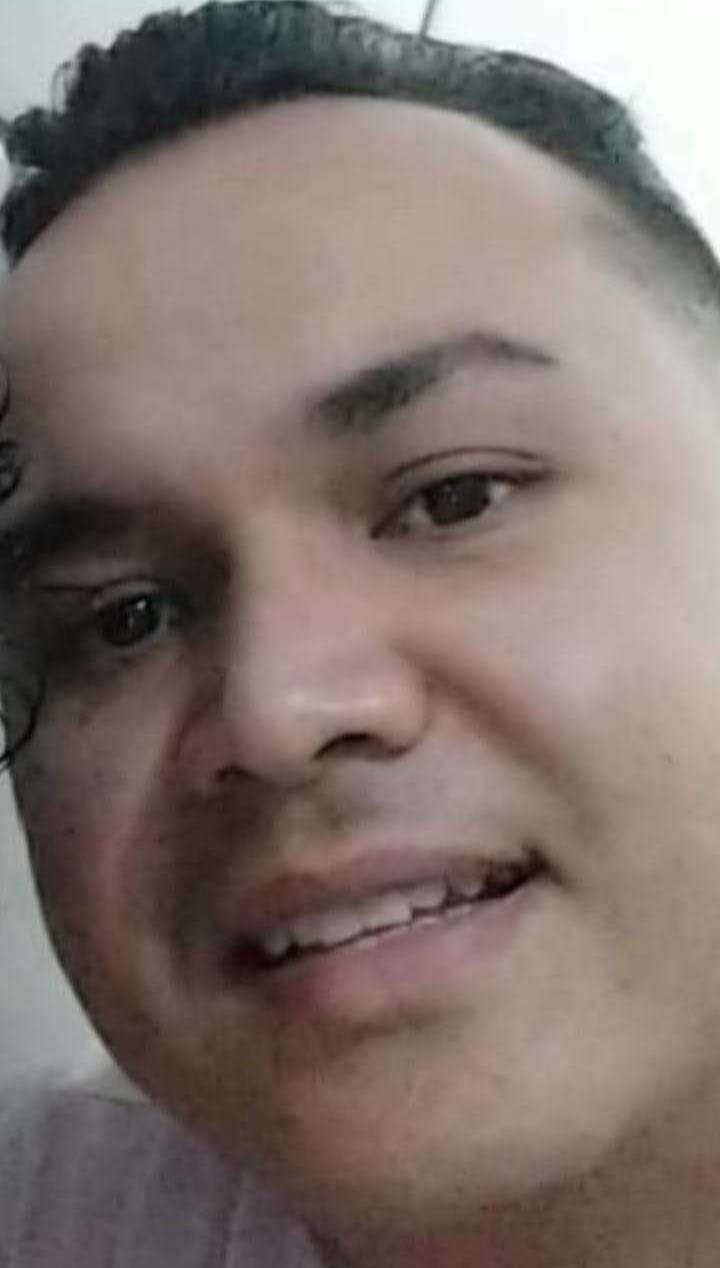 Foto de Tiago, aluno do curso